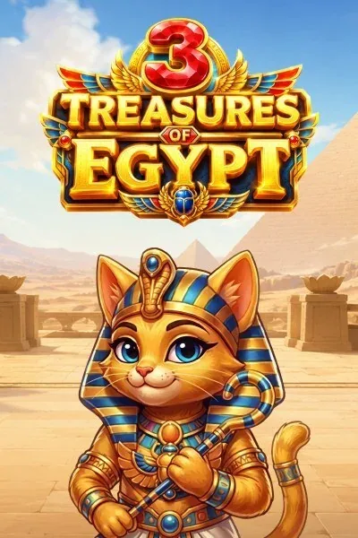 3 Treasures of Egypt chez Betzino Casino